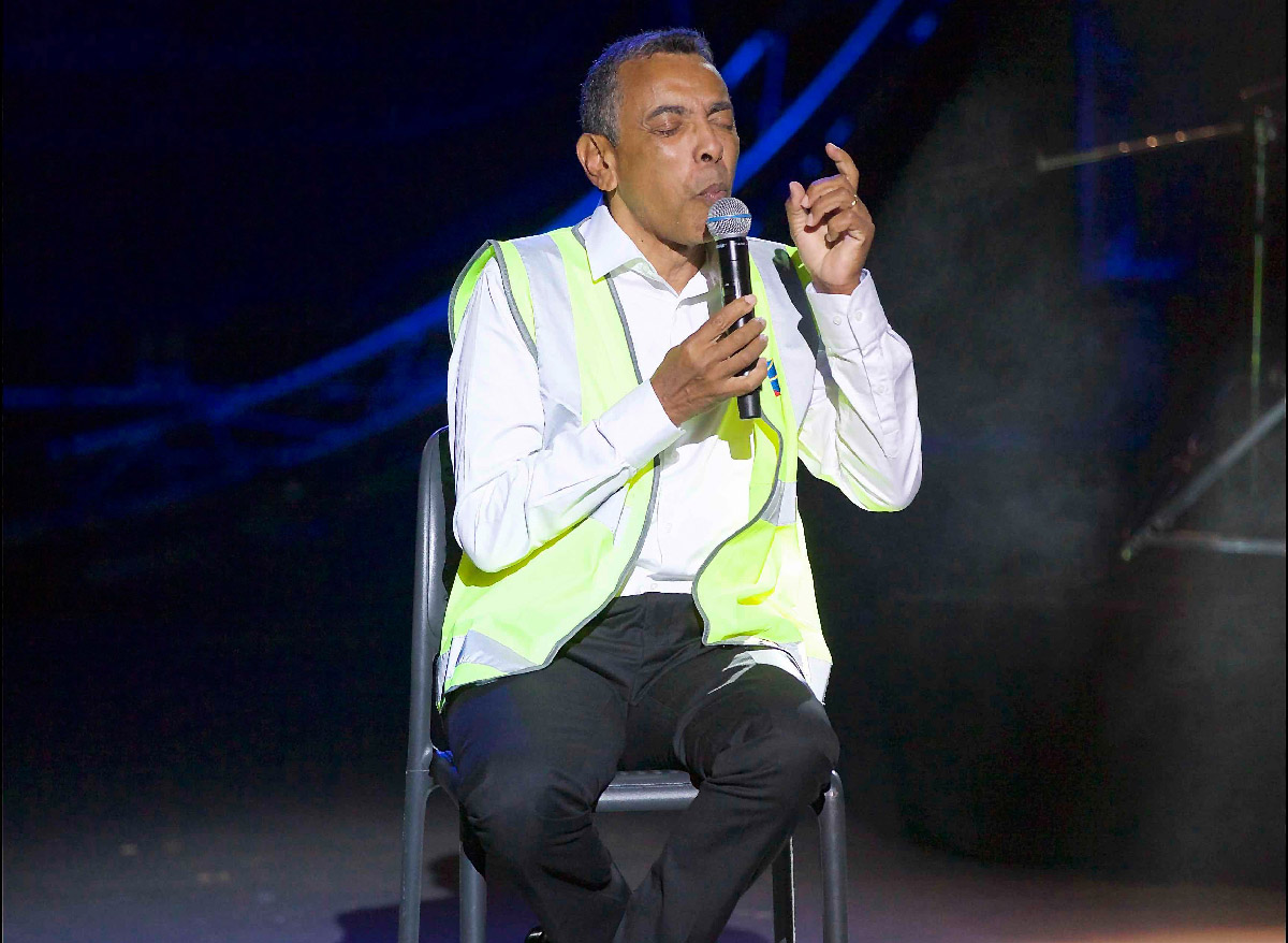 Thierry Jardinot fait le show!