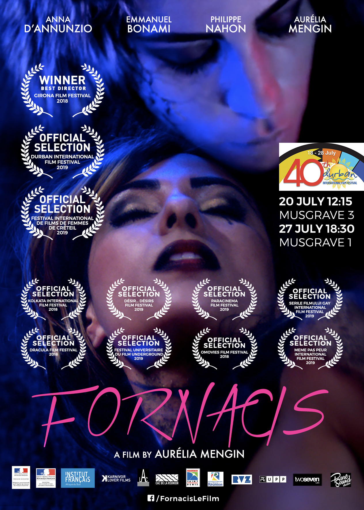 L'affiche FORNACIS pour cette 40ème édition du Durban International Film Festival