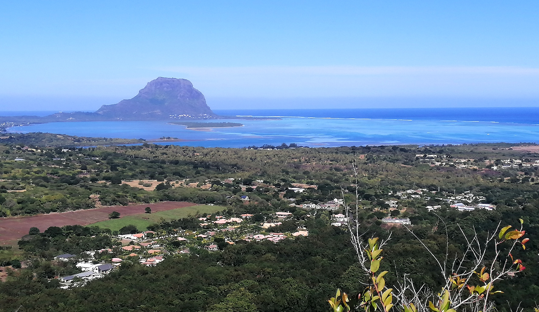 Vue panoramique sur le Morne
