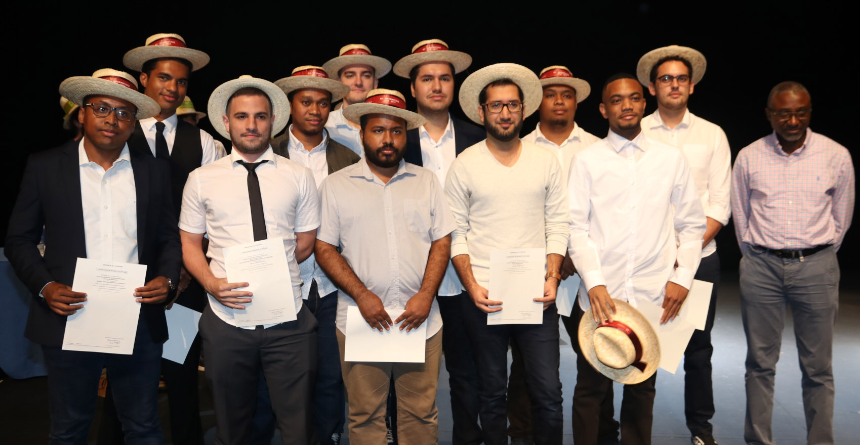 Remise de diplômes UFR Sciences et Technologies au Téat Champ Fleuri