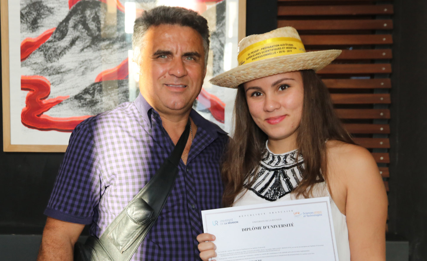 Remise de diplômes UFR Sciences et Technologies au Téat Champ Fleuri
