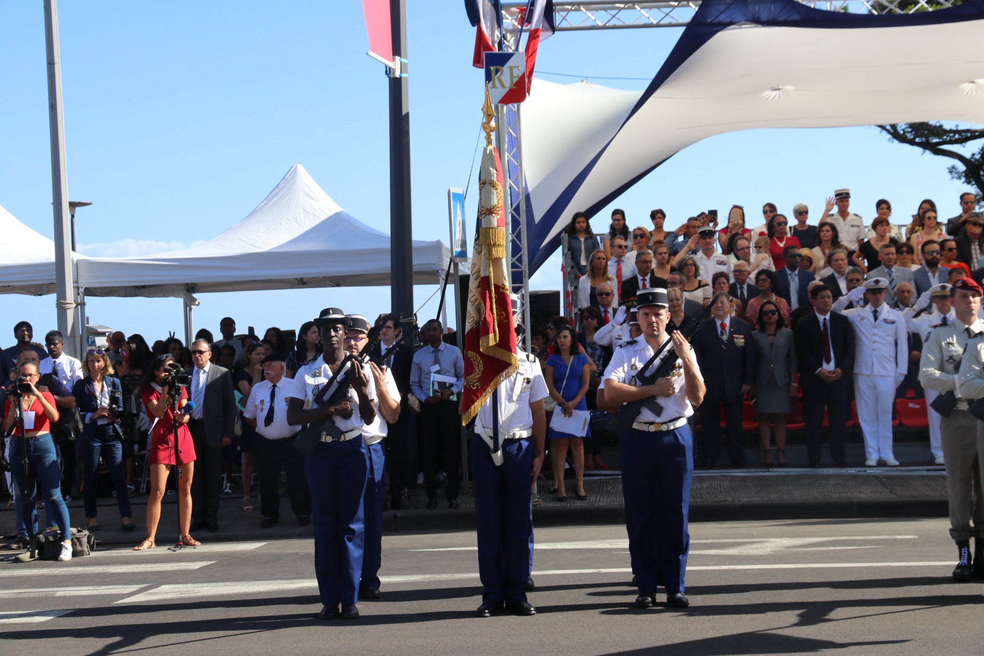 Défilé du 14 juillet 2019 au Barachois: toutes les photos