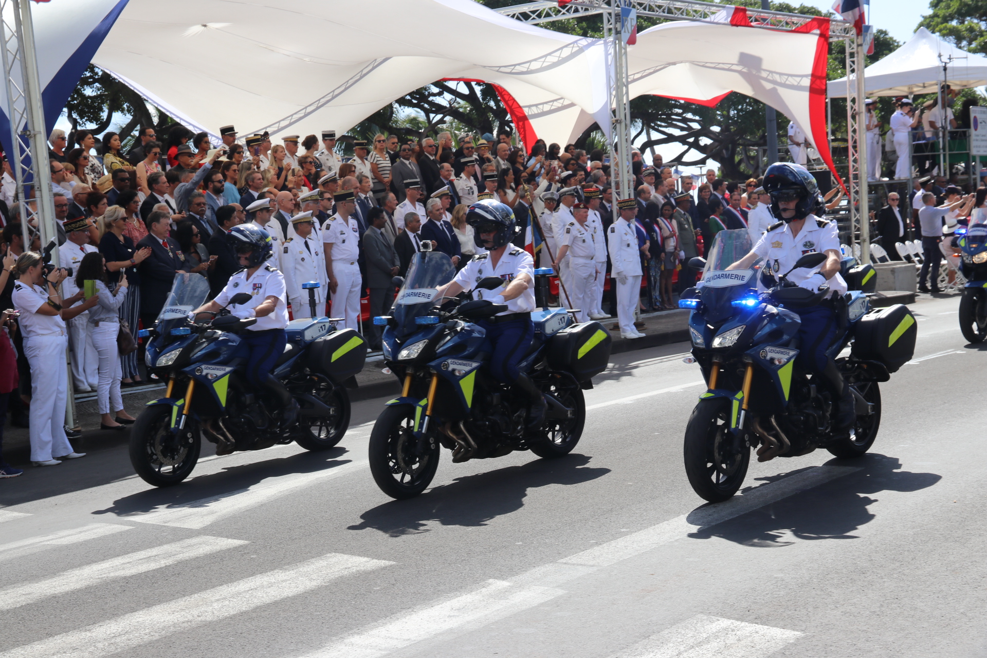 Défilé du 14 juillet 2019 au Barachois: toutes les photos