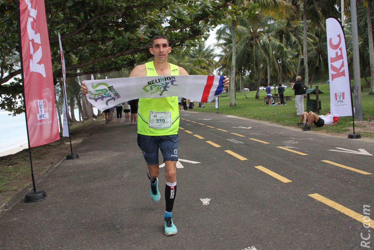 Le Réunionnais Kevin Lallemand,  roi du semi-marathon