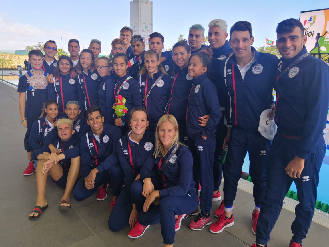 La sélection de natation de La Réunion