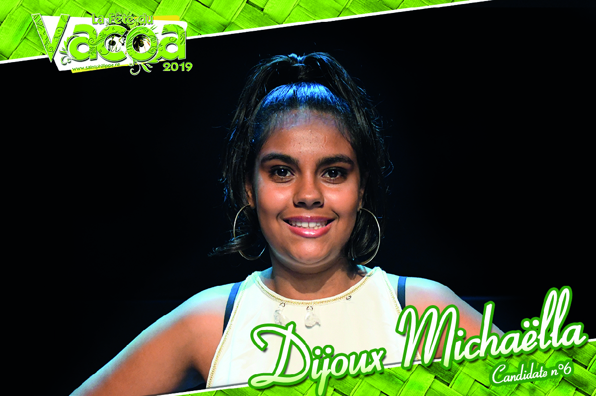 N°6: Michaëlla Dijoux