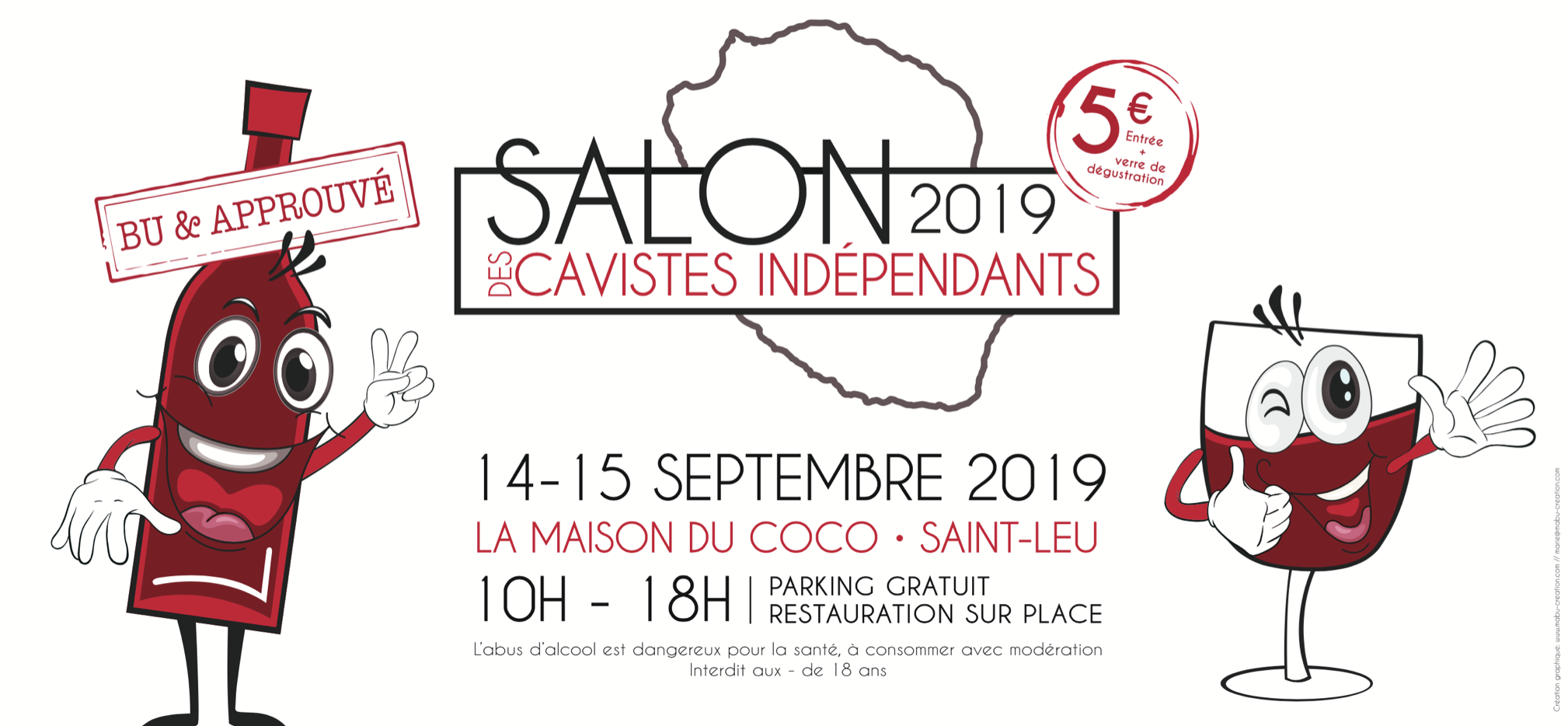 Le Salon des Cavistes Indépendants en septembre à Saint-Leu