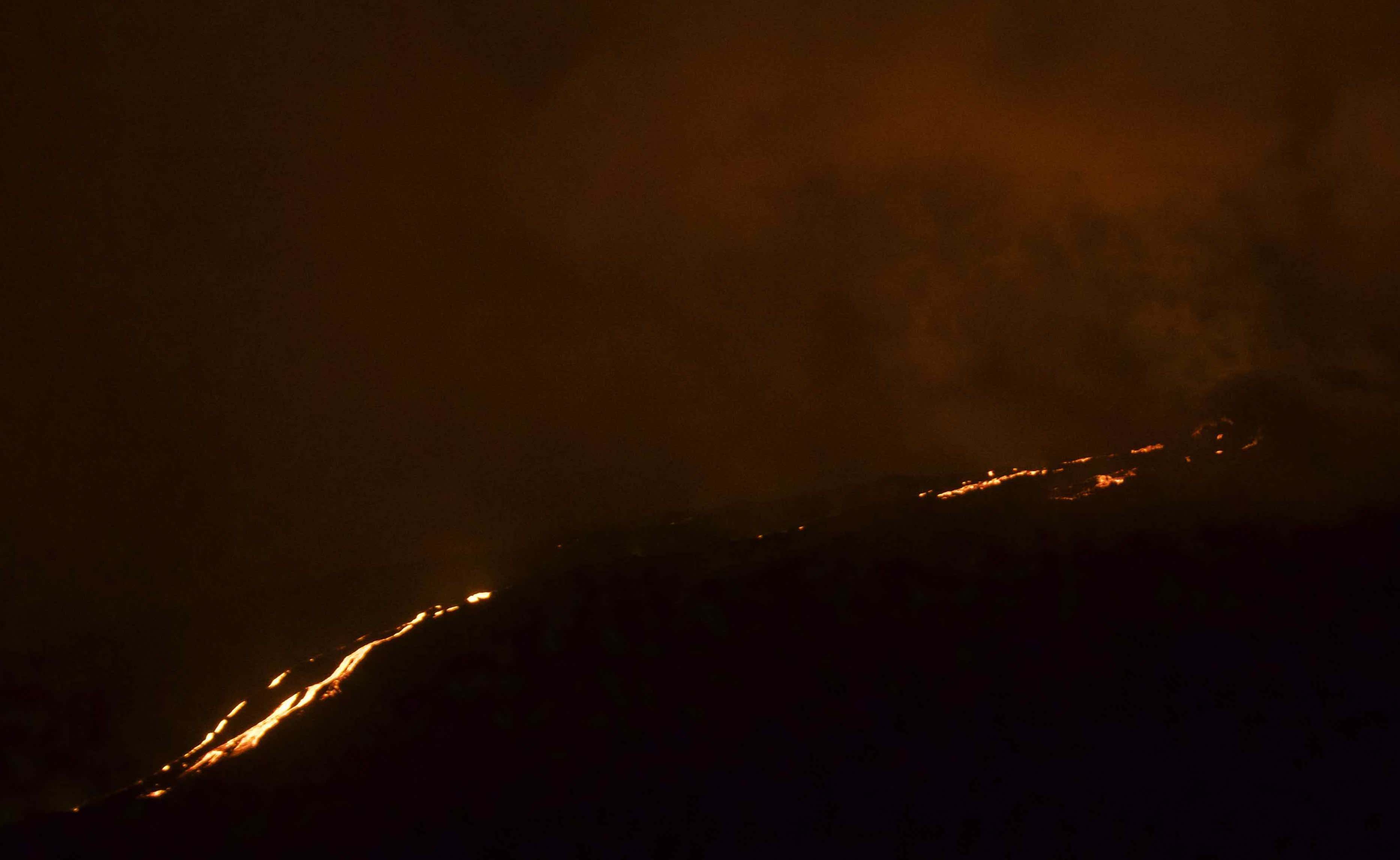 Eruption de la Fournaise août 2019
