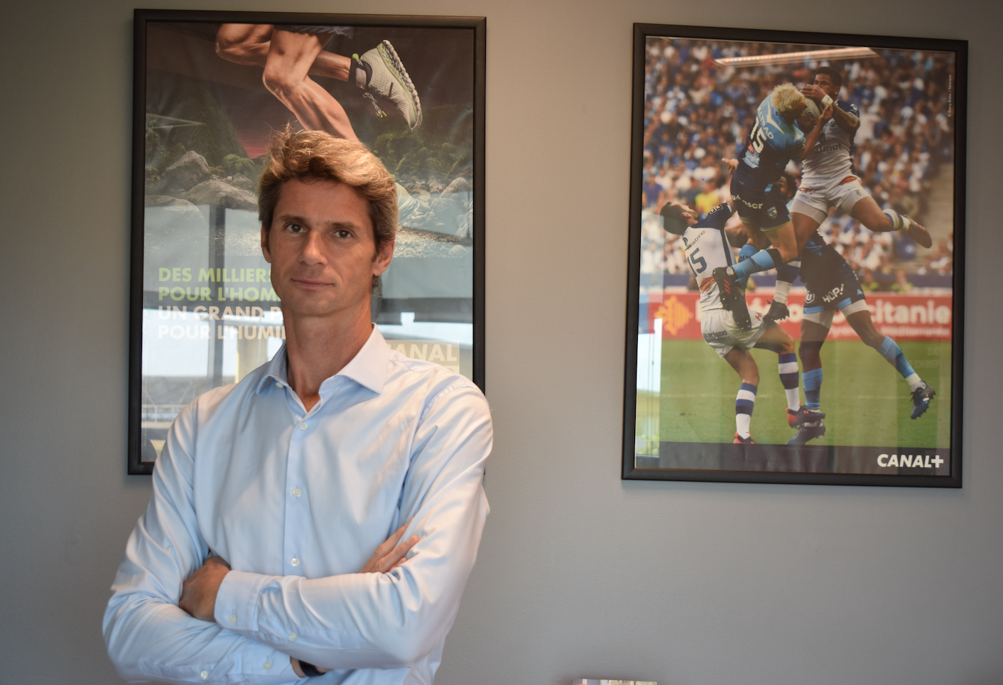 Axel Gallant, directeur général Canal+ Réunion