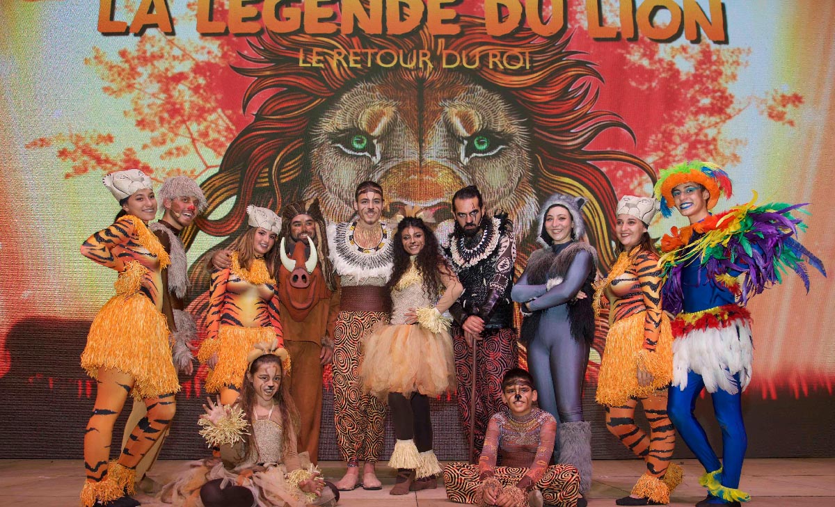 Spectacle du Roi Lion au Petit Stade de l'Est