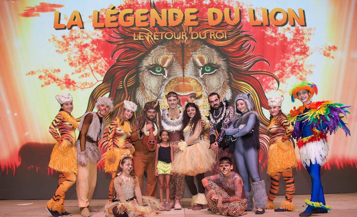Spectacle du Roi Lion au Petit Stade de l'Est