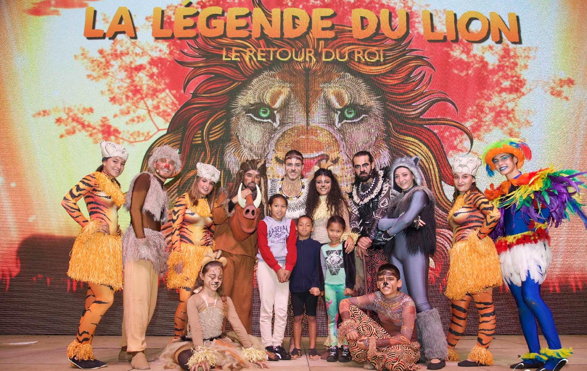 Spectacle du Roi Lion au Petit Stade de l'Est