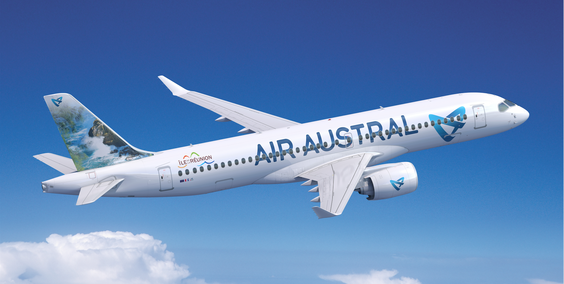 Le premier A220-300 aux couleurs d'Air Austral, arrive dans un an, en novembre 2020