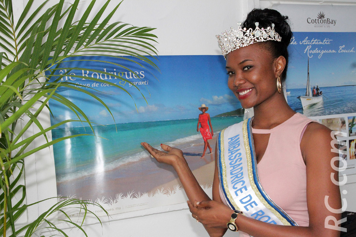 Anne Murielle Ravina, ambassadrice de Rodrigues, a posé ses valises au Tampon pendant quelques jours
