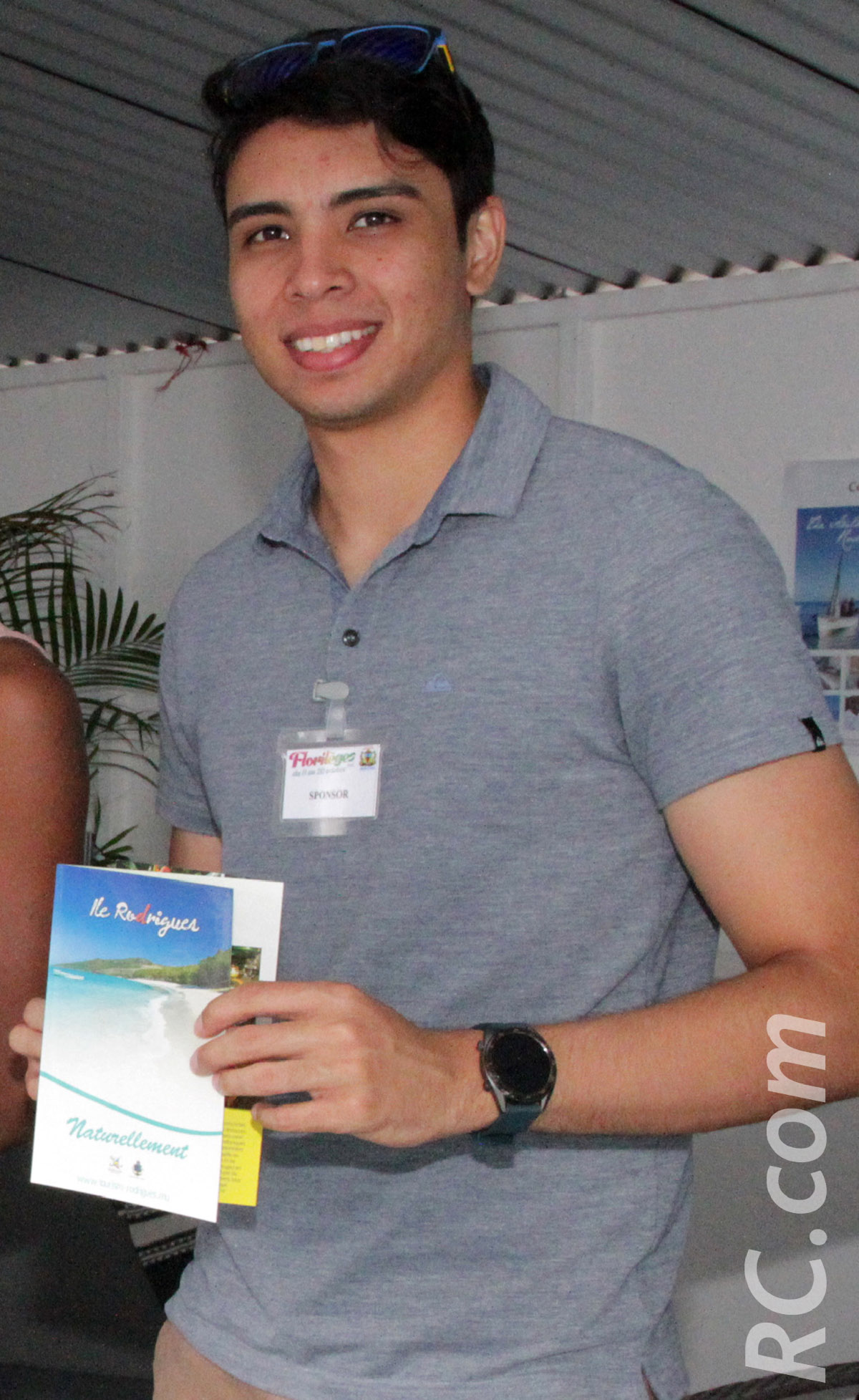 : Ferdinand Yeung , chargé de promotion à l’Office du Tourisme de Rodrigues