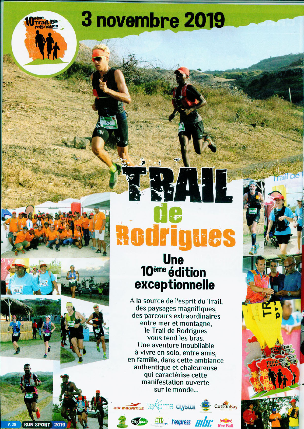 Trail de Rodrigues: David Hauss et Ludovic Pommeret, les retrouvailles...