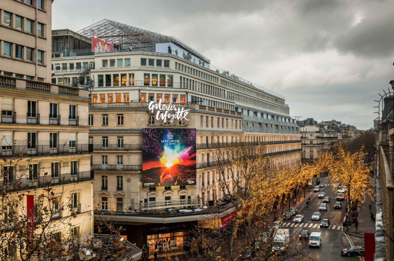 Tourisme: La Réunion s'affiche aux Galeries Lafayette et en Europe