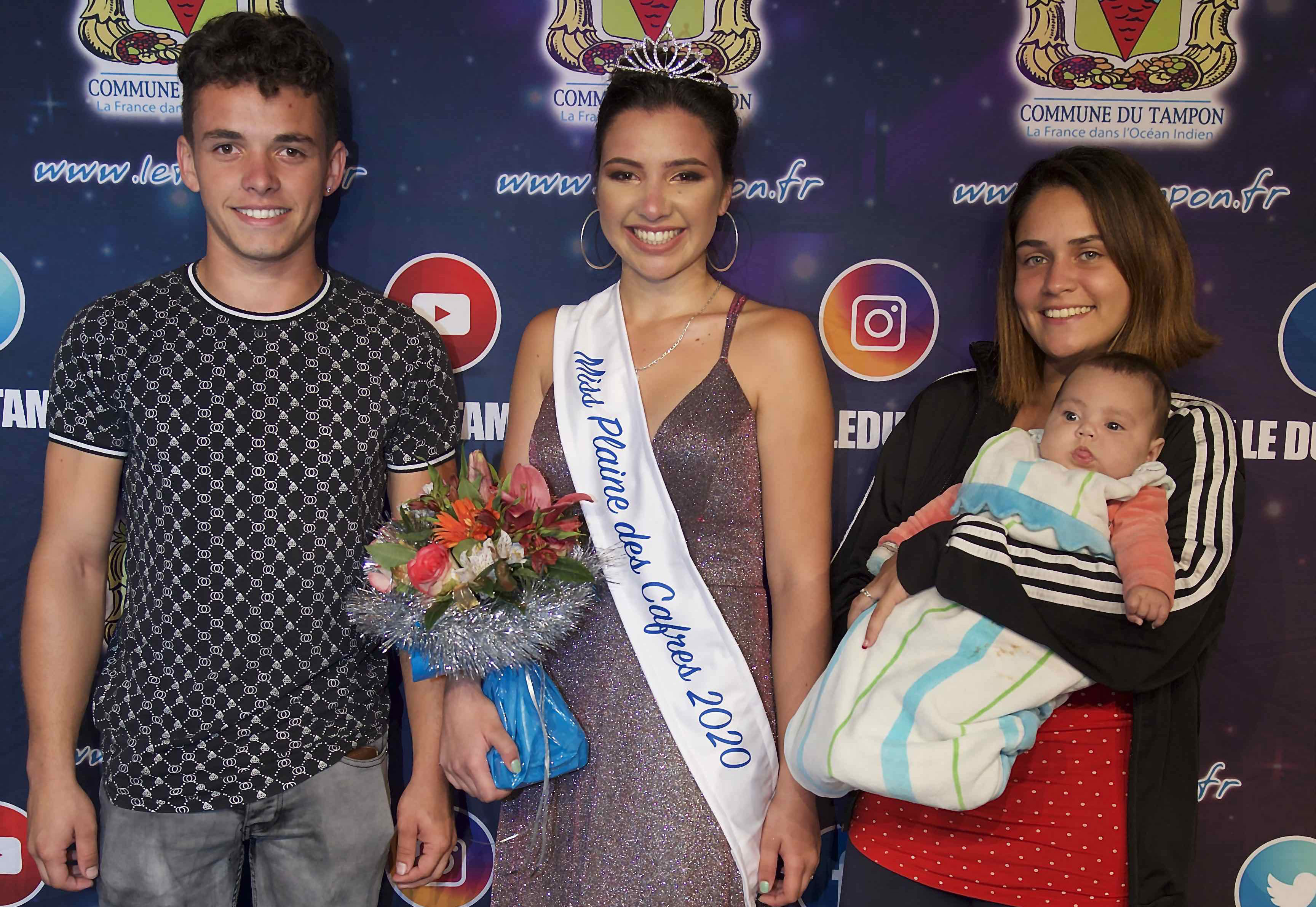 Mélina Siby et sa famille