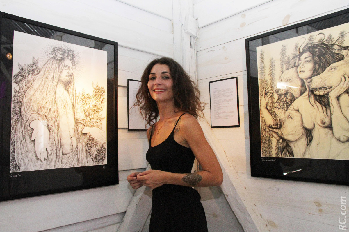 Exposition: “L’origine du monde” vu par Belly, qui milite contre les féminicides