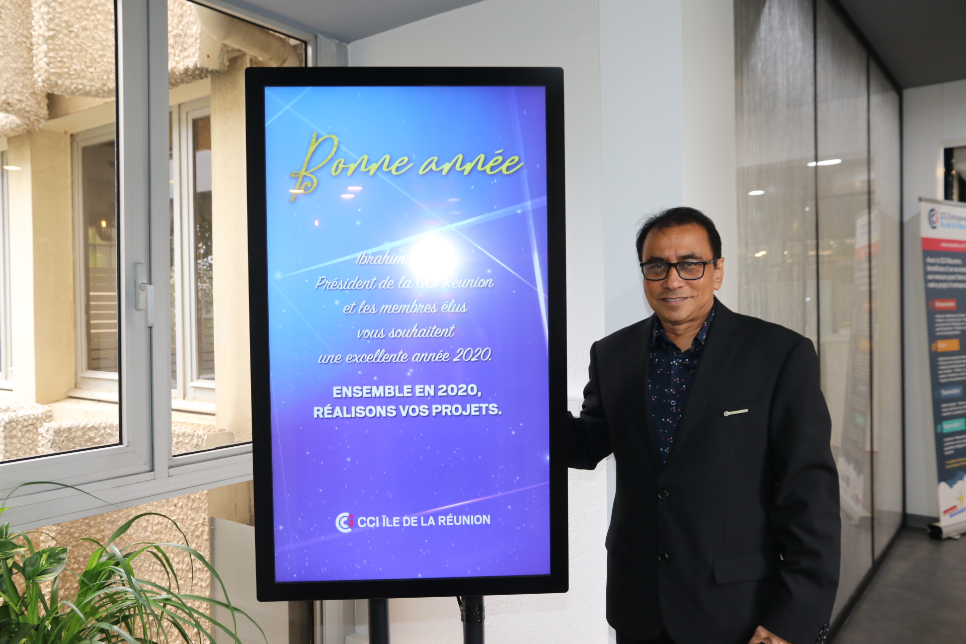 Ibrahim Patel a présenté ses voeux à la presse Ibrahim Patel a présenté ses voeux à la presse