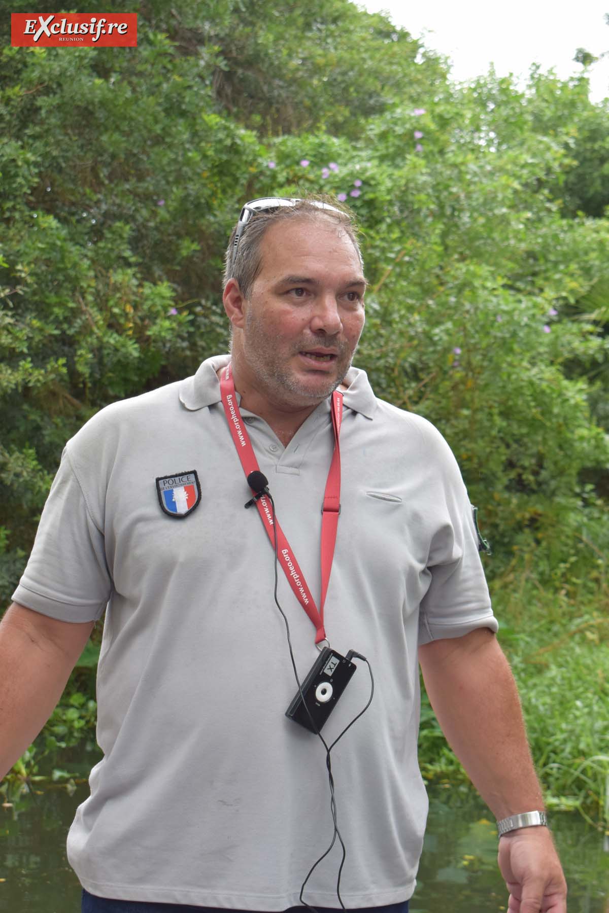 Mr Hoarau, directeur de la Maison de la Réserve Etang Saint-Paul