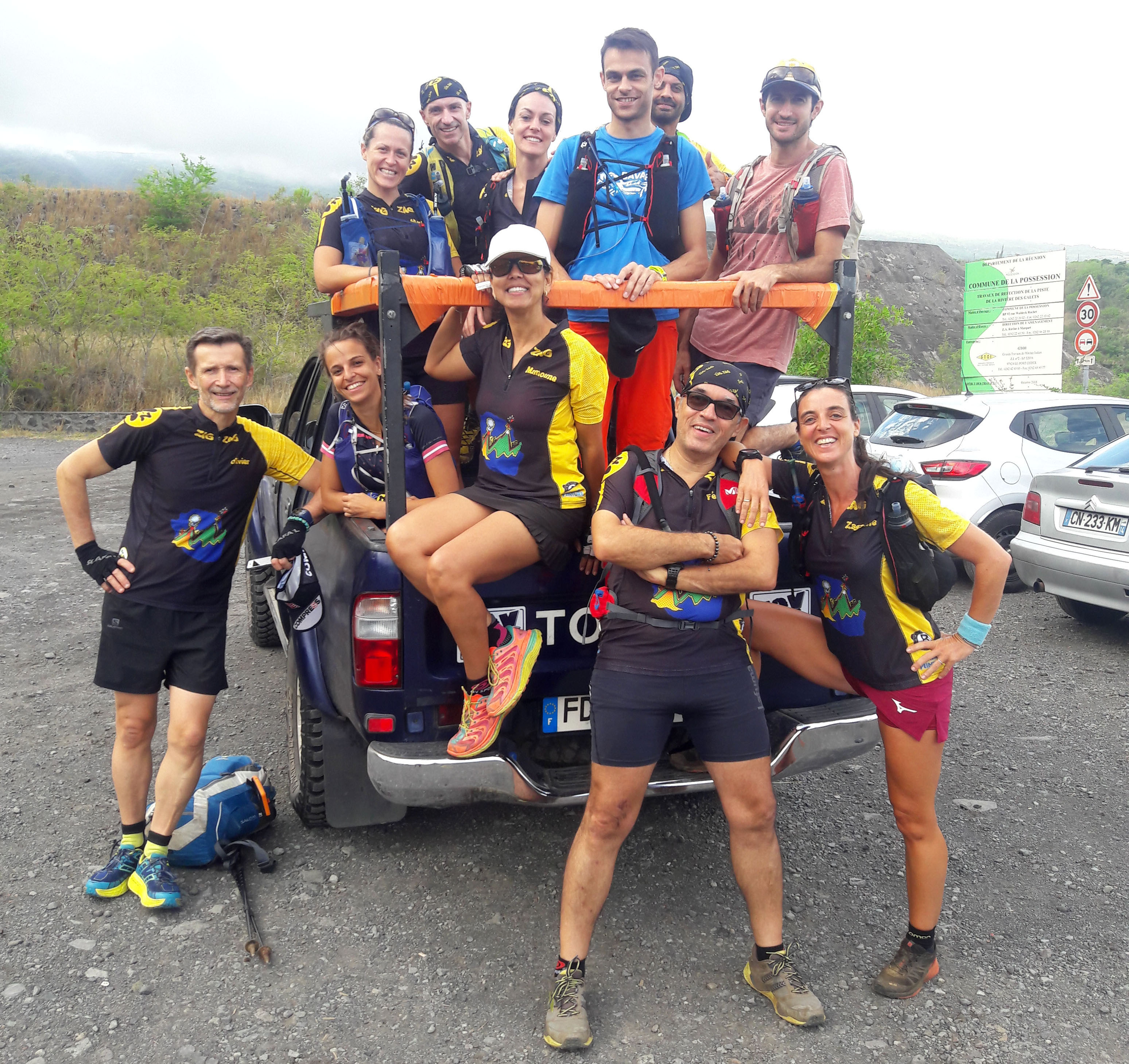 Les Zigzageurs seront tous embarqués au Trail du Volcan