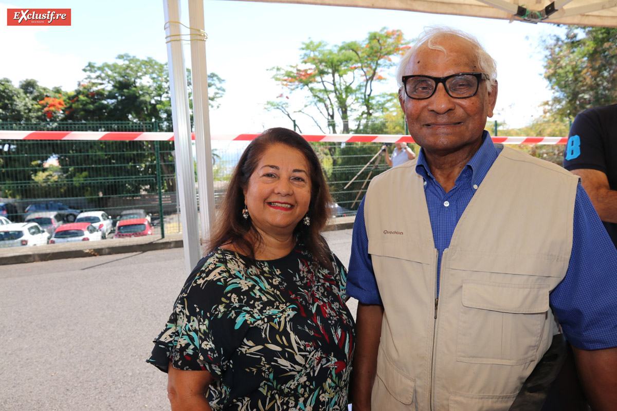 Rabia Badat et Albert Mourvaye, anciens normaliens