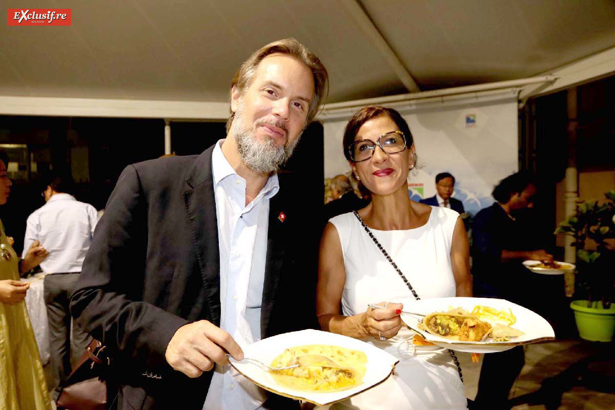 Gaël Lauper, Consul honoraire de Suisse, et son épouse Gaël Lauper, Consul honoraire de Suisse, et son épouse