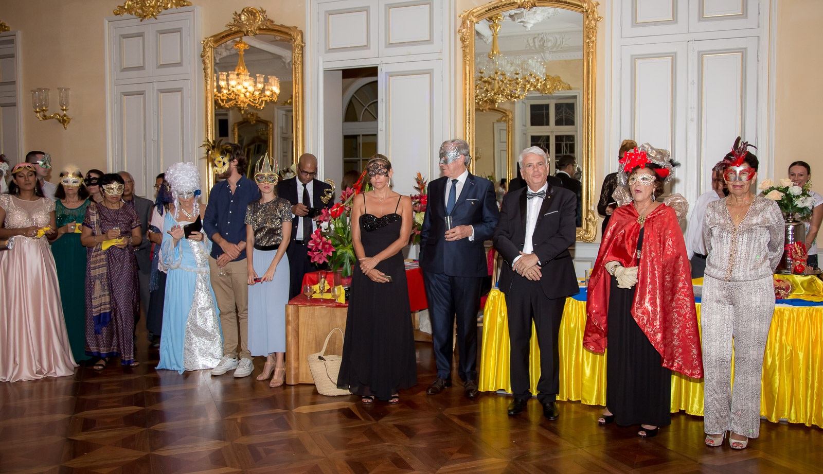 Bal masqué à l'Ancien Hôtel de Ville de Saint-Denis