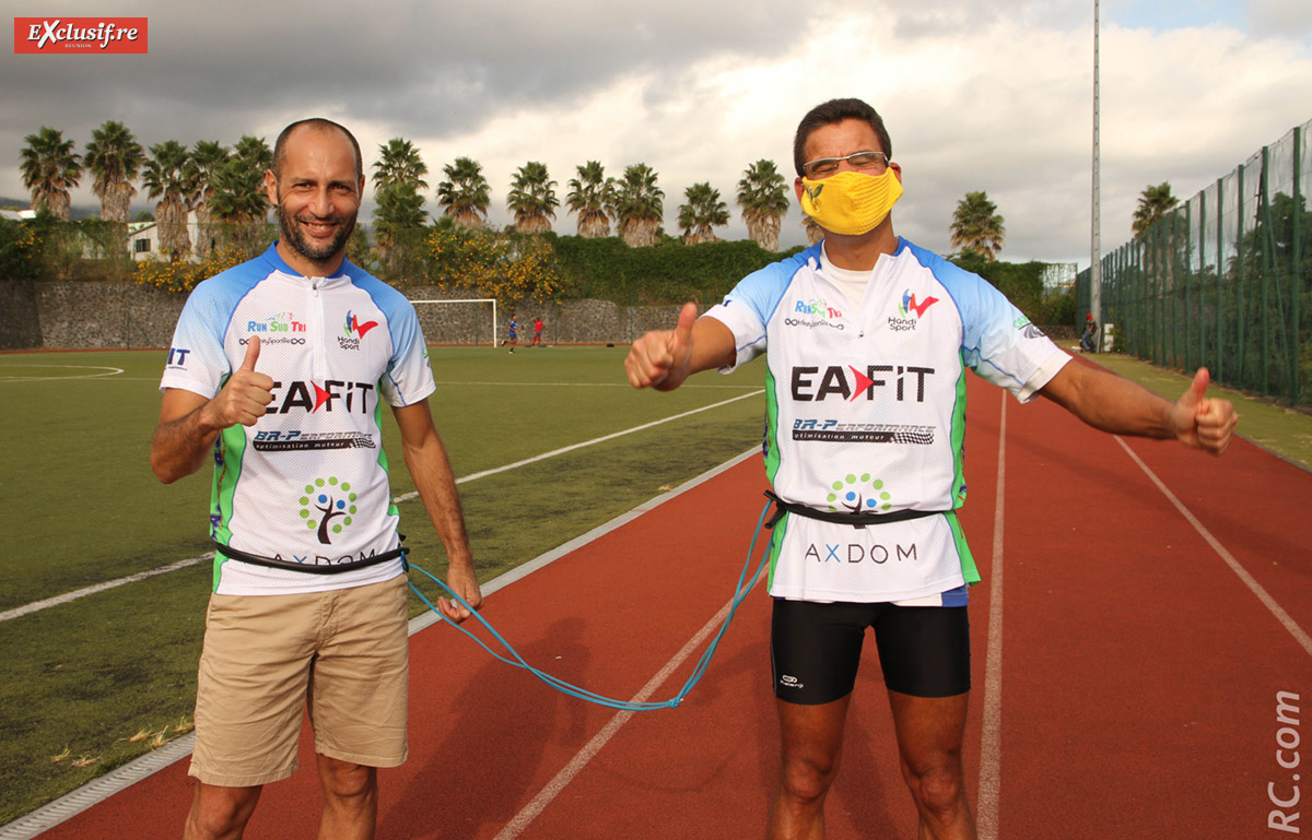 Entre Rachid Adalla et son élève Stéphane Séry, le courant passe! Entre Rachid Adalla et son élève Stéphane Séry, le courant passe!