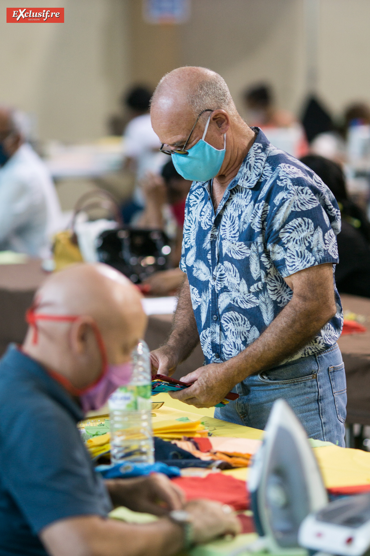 La "Nuit des Masques" à Champ Fleuri avec la Mairie de Saint-Denis: photos 