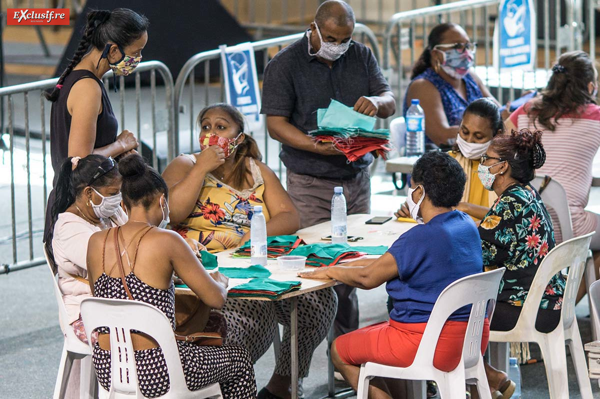 La "Nuit des Masques" à Champ Fleuri avec la Mairie de Saint-Denis: photos 