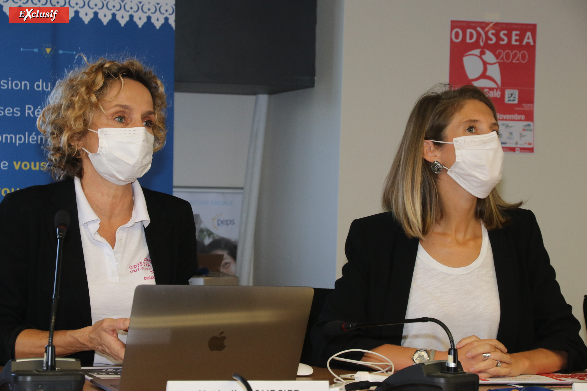 Nathalie Bourcier, présidente de Run Odysséa, et Nathalie Ho-Pun-Cheung, directrice communication groupe CRC Nathalie Bourcier, présidente de Run Odysséa, et Nathalie Ho-Pun-Cheung, directrice communication groupe CRC