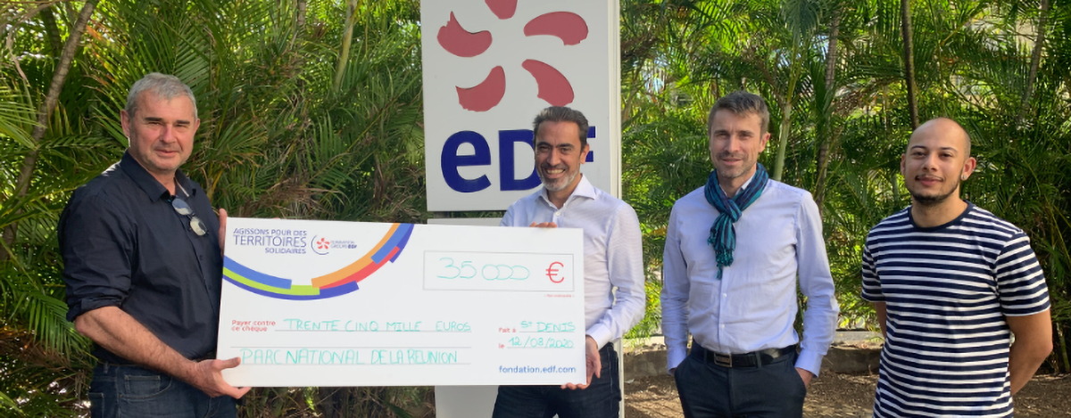 35 000 euros pour le Parc National de La Réunion