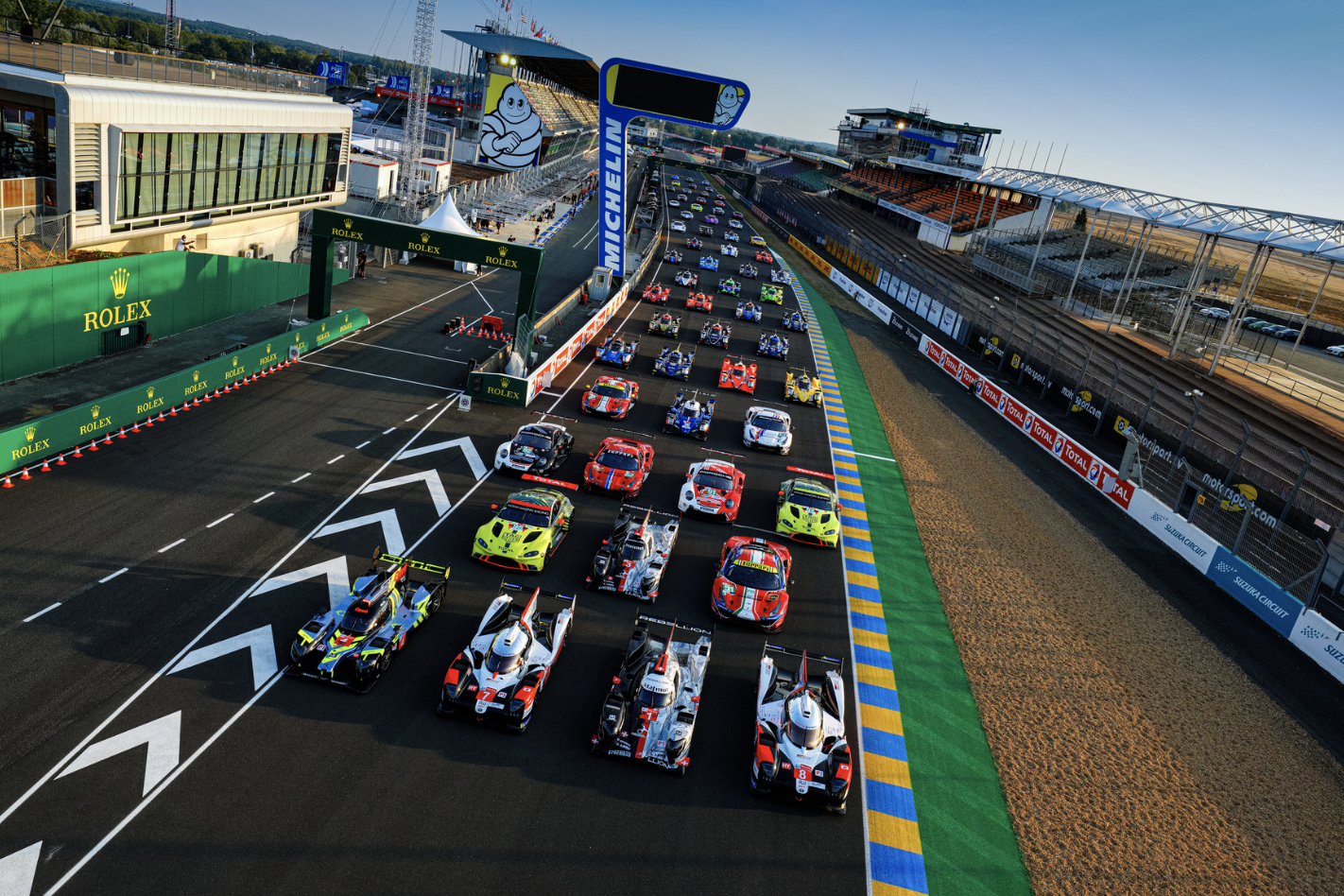 C'est la photographie officielle des 24 Heures du Mans 2020