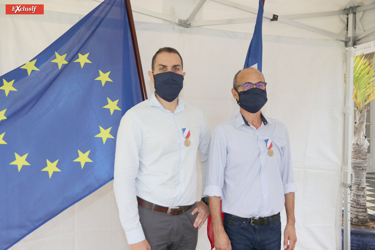 Remise de médailles de la sécurité intérieure et pour acte de courage et de dévouement: photos
