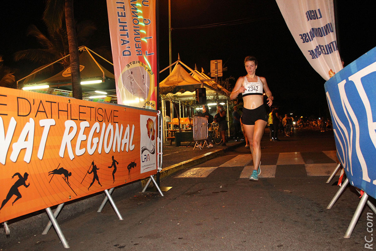 La surprise Charlotte Boniakowski, qui s’est installée à La Réunion, vice-championne de ces 10 km