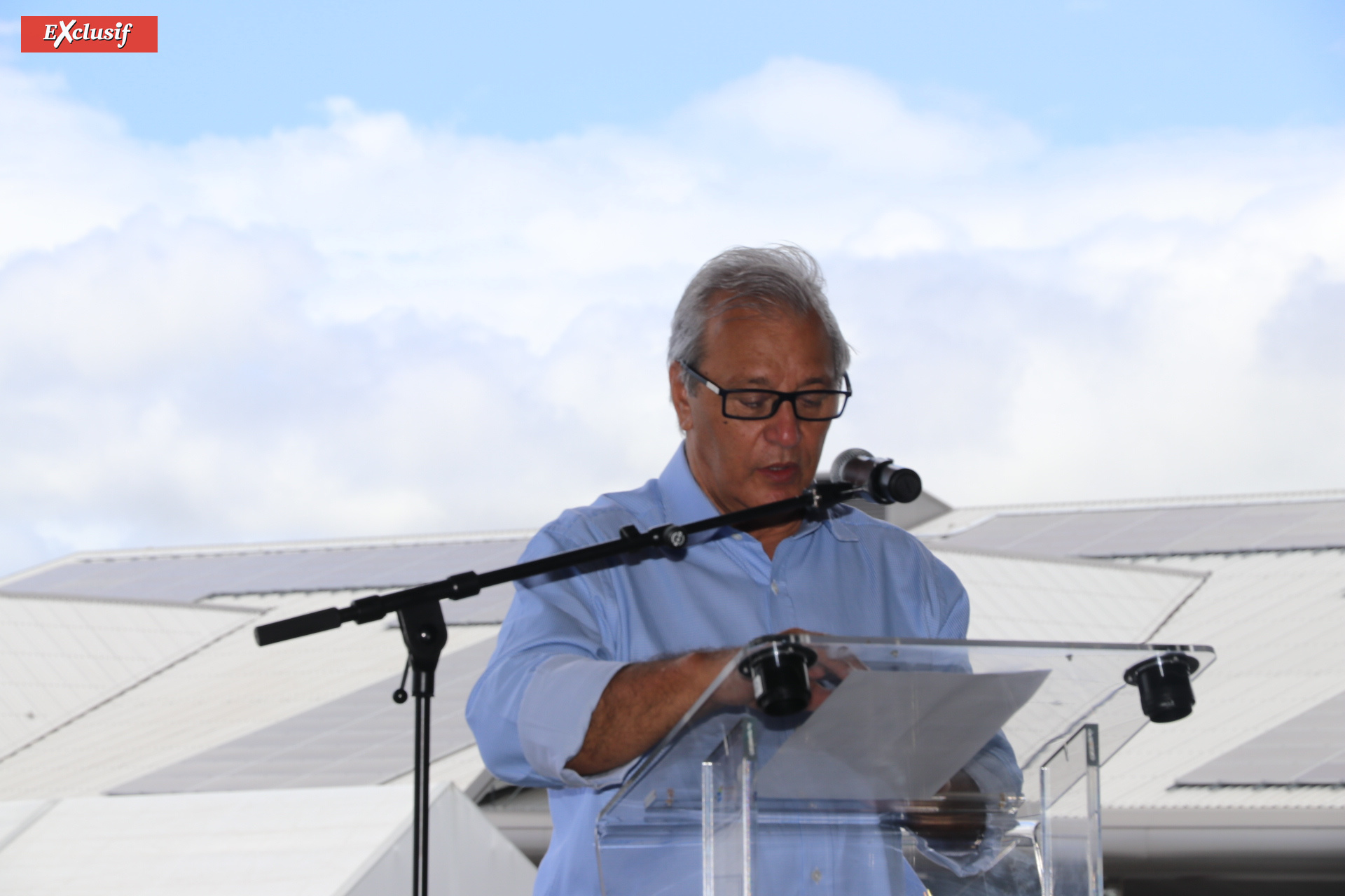 Maurice Gironcel, président de la Cinor Maurice Gironcel, président de la Cinor