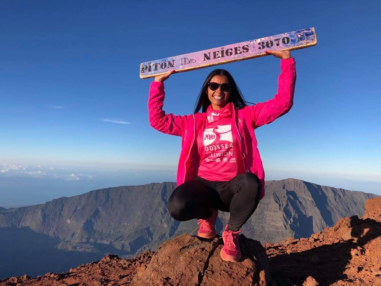 Challenge réussi au sommet de notre île! Challenge réussi au sommet de notre île!