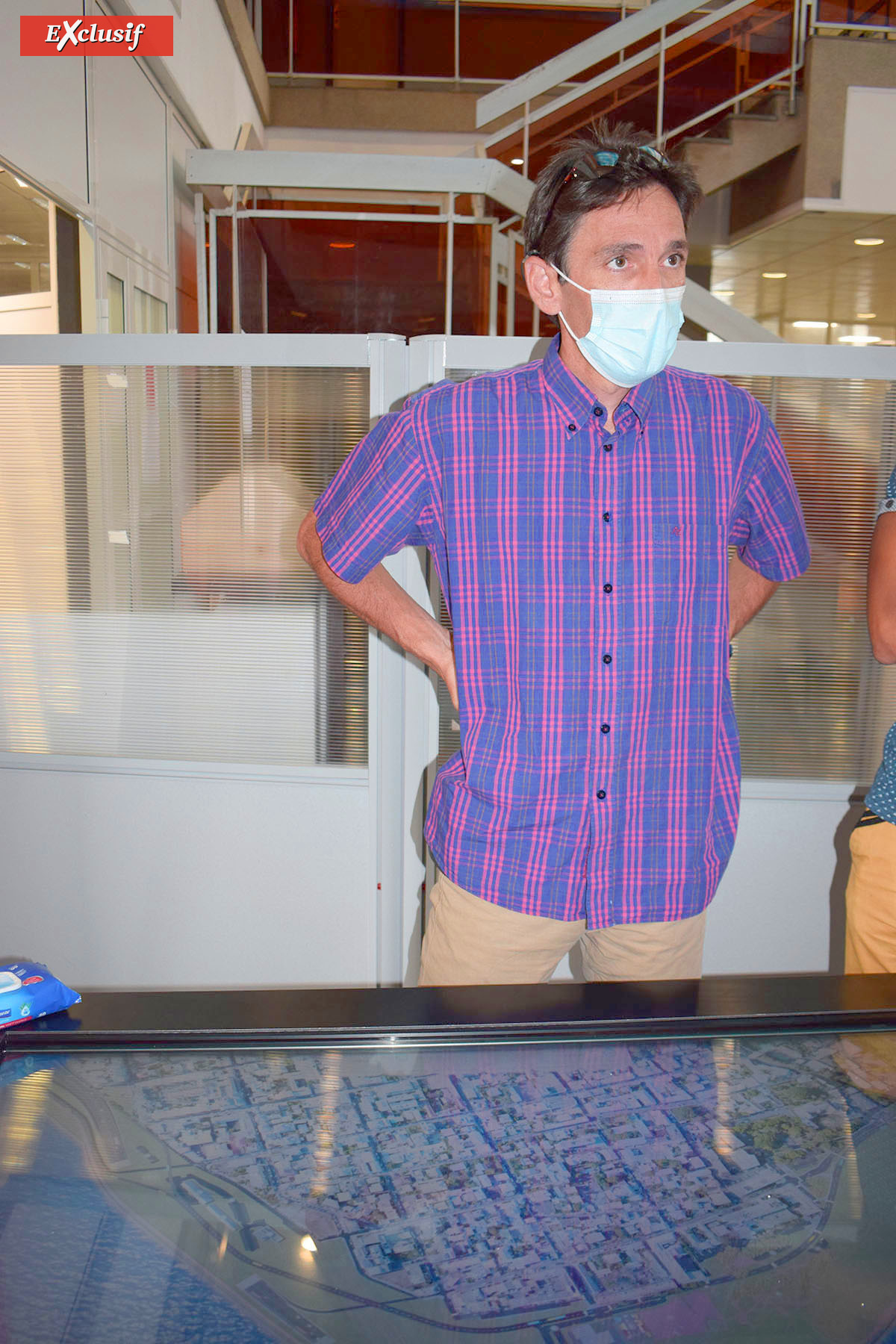 Xavier Rossignol invite les Dionysiens à venir en nombre donner leur avis Xavier Rossignol invite les Dionysiens à venir en nombre donner leur avis