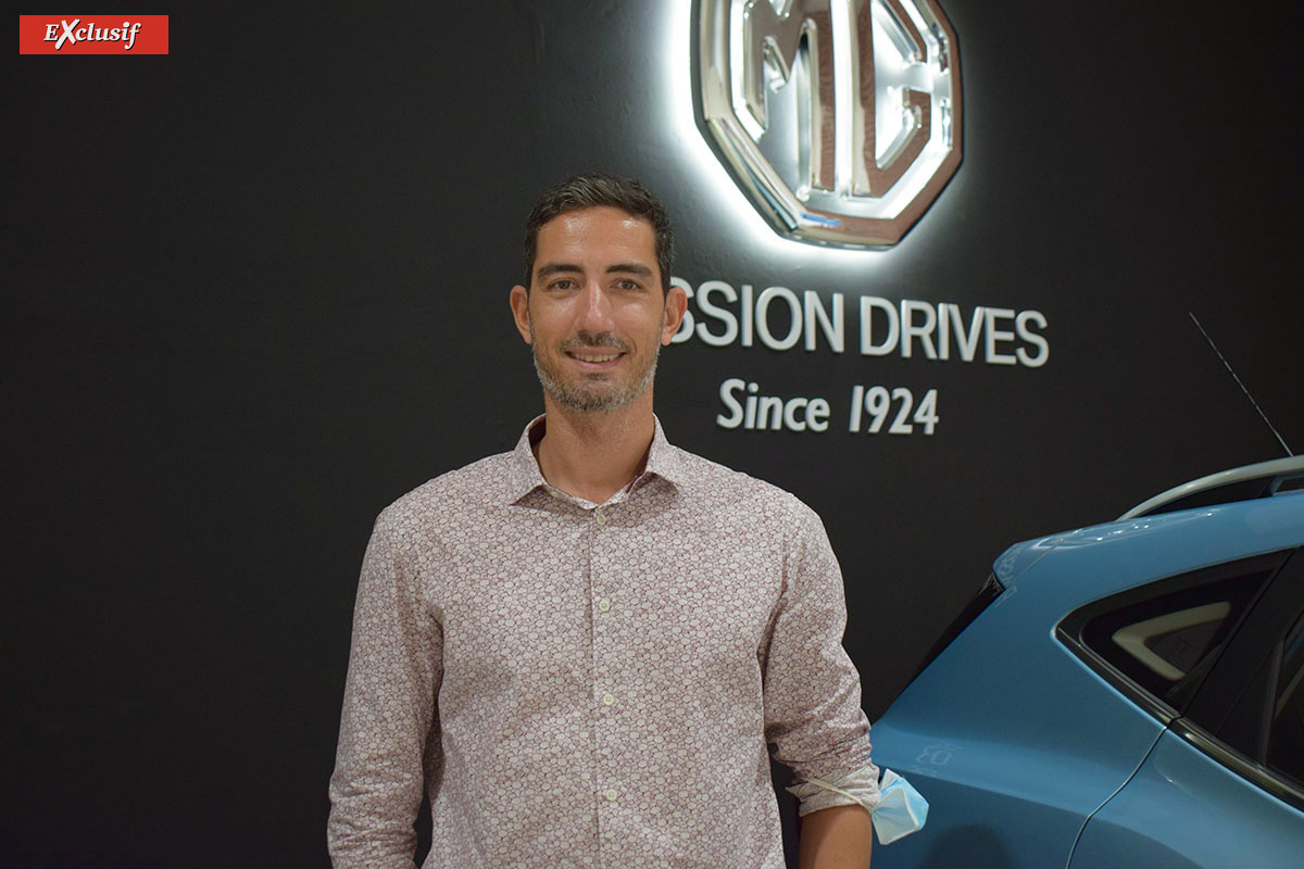 Christophe Caillé est le directeur de marque MG Réunion Christophe Caillé est le directeur de marque MG Réunion