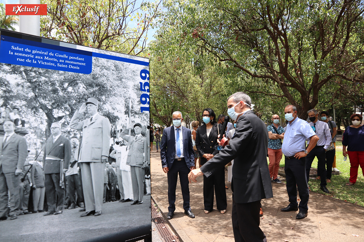Expo De Gaulle au Jardin de l'Etat: les voyages du général à La Réunion Expo De Gaulle au Jardin de l'Etat: les voyages du général à La Réunion