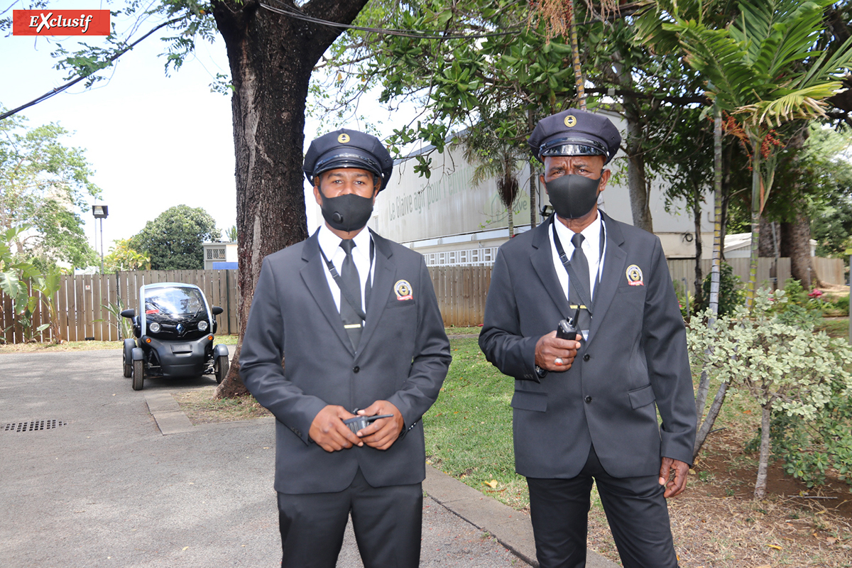 La sécurité veillait au grain... La sécurité veillait au grain...
