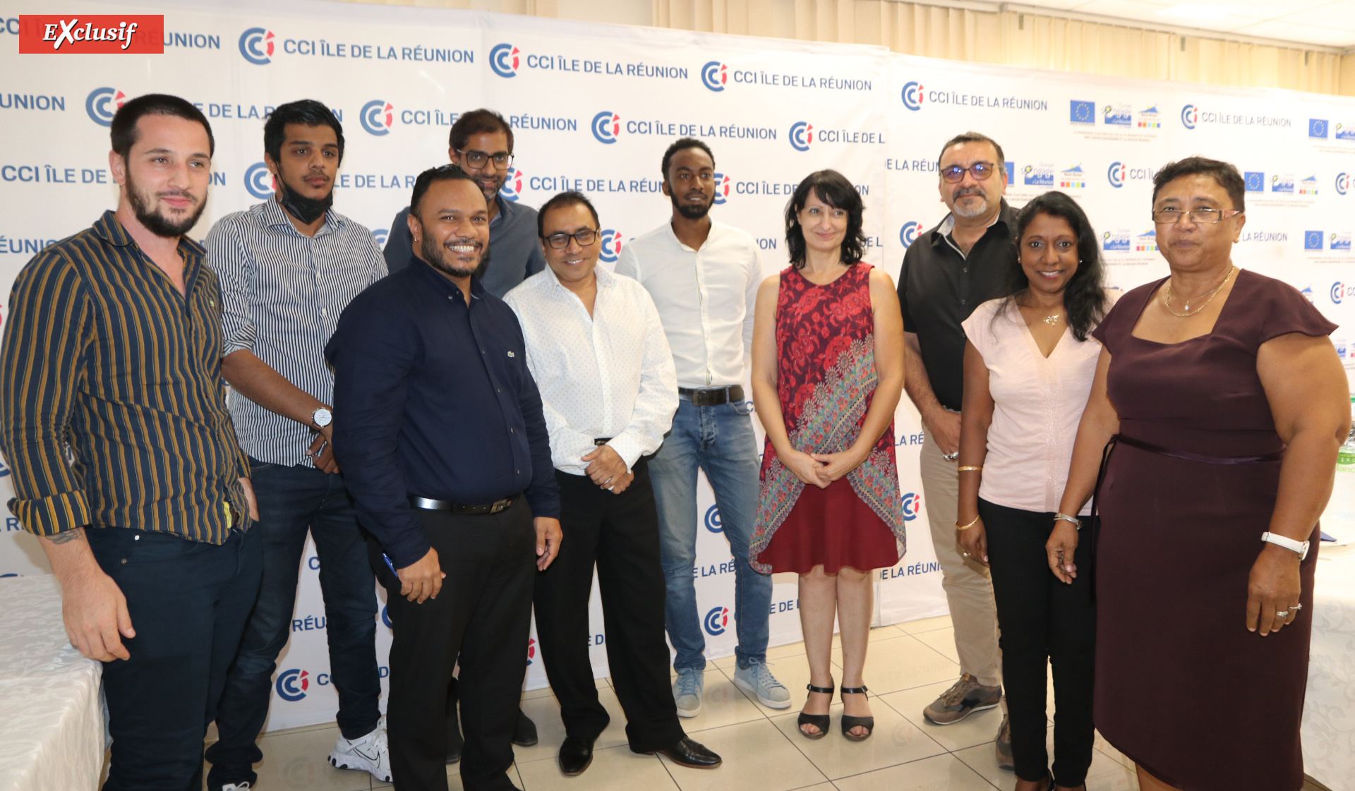 Elus de la CCIR et commerçants Elus de la CCIR et commerçants