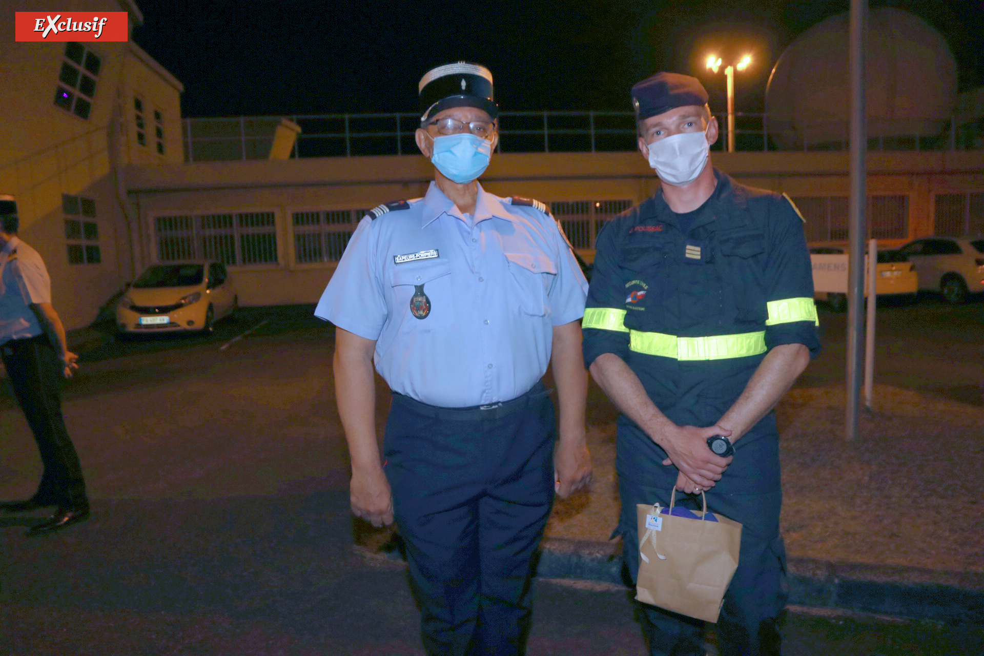 Les sapeurs-pompiers et militaires engagés dans l’incendie du Maïdo remerciés