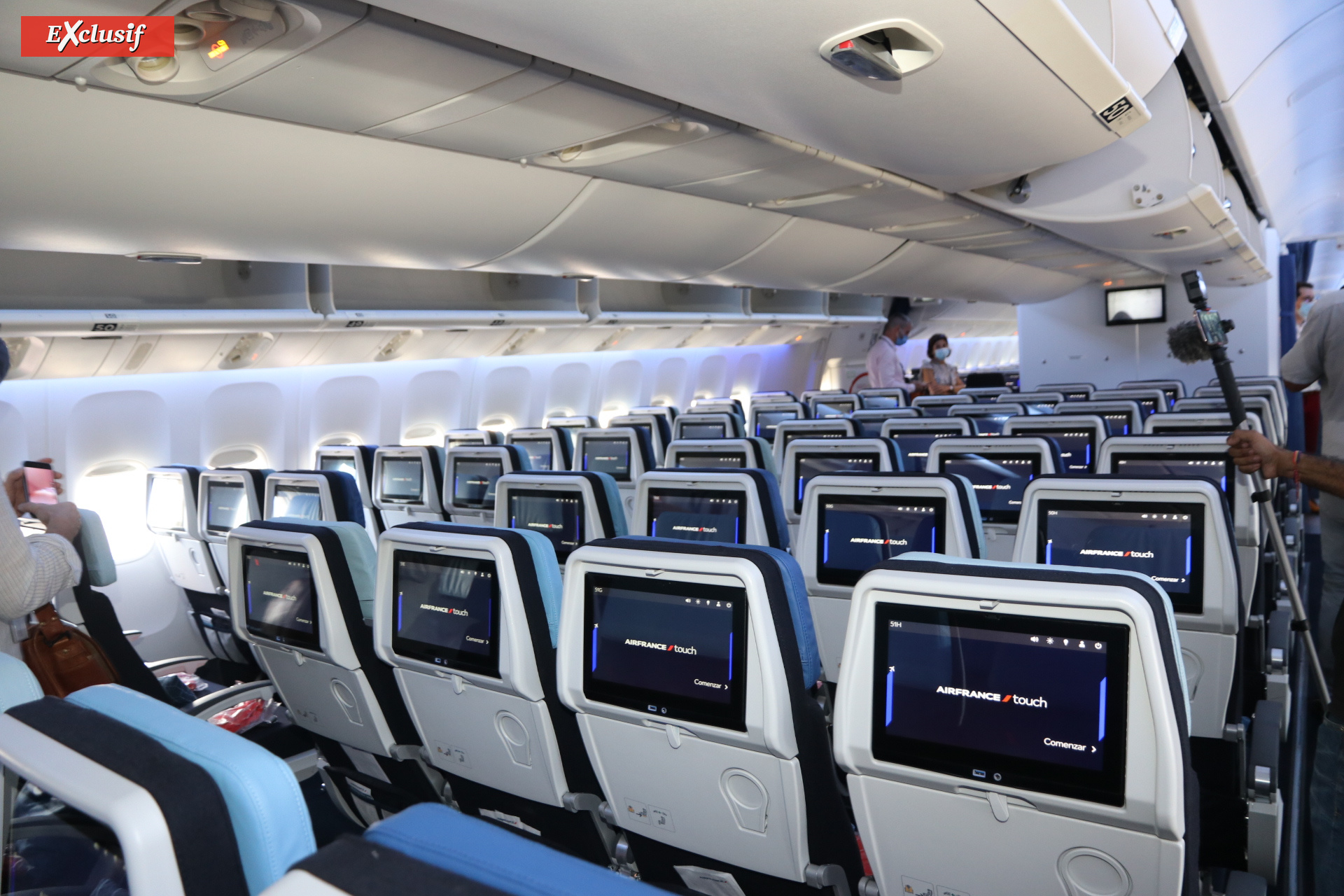 Aérien: de nouvelles cabines dans les avions d'Air France Aérien: de nouvelles cabines dans les avions d'Air France