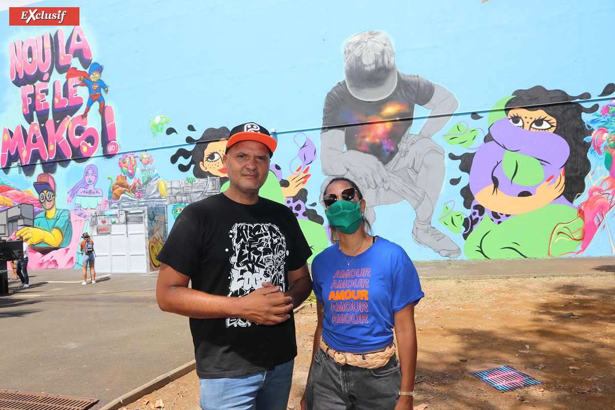 Journée du Bénévolat: une superbe fresque inaugurée à Saint-Denis Journée du Bénévolat: une superbe fresque inaugurée à Saint-Denis