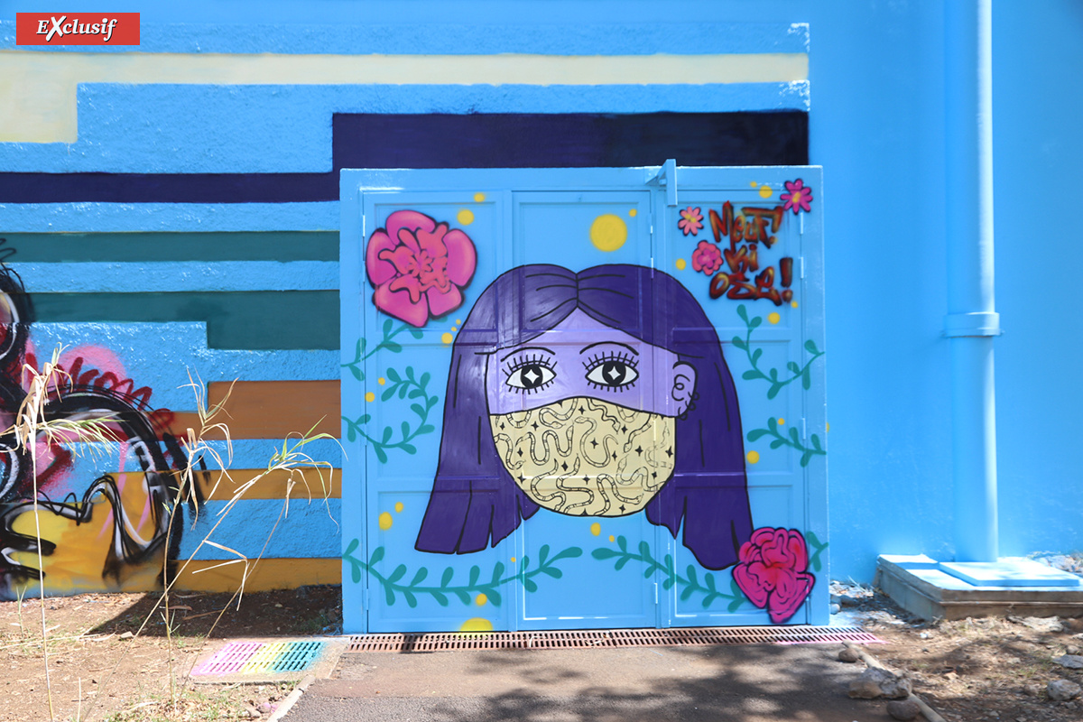 Journée du Bénévolat: une superbe fresque inaugurée à Saint-Denis