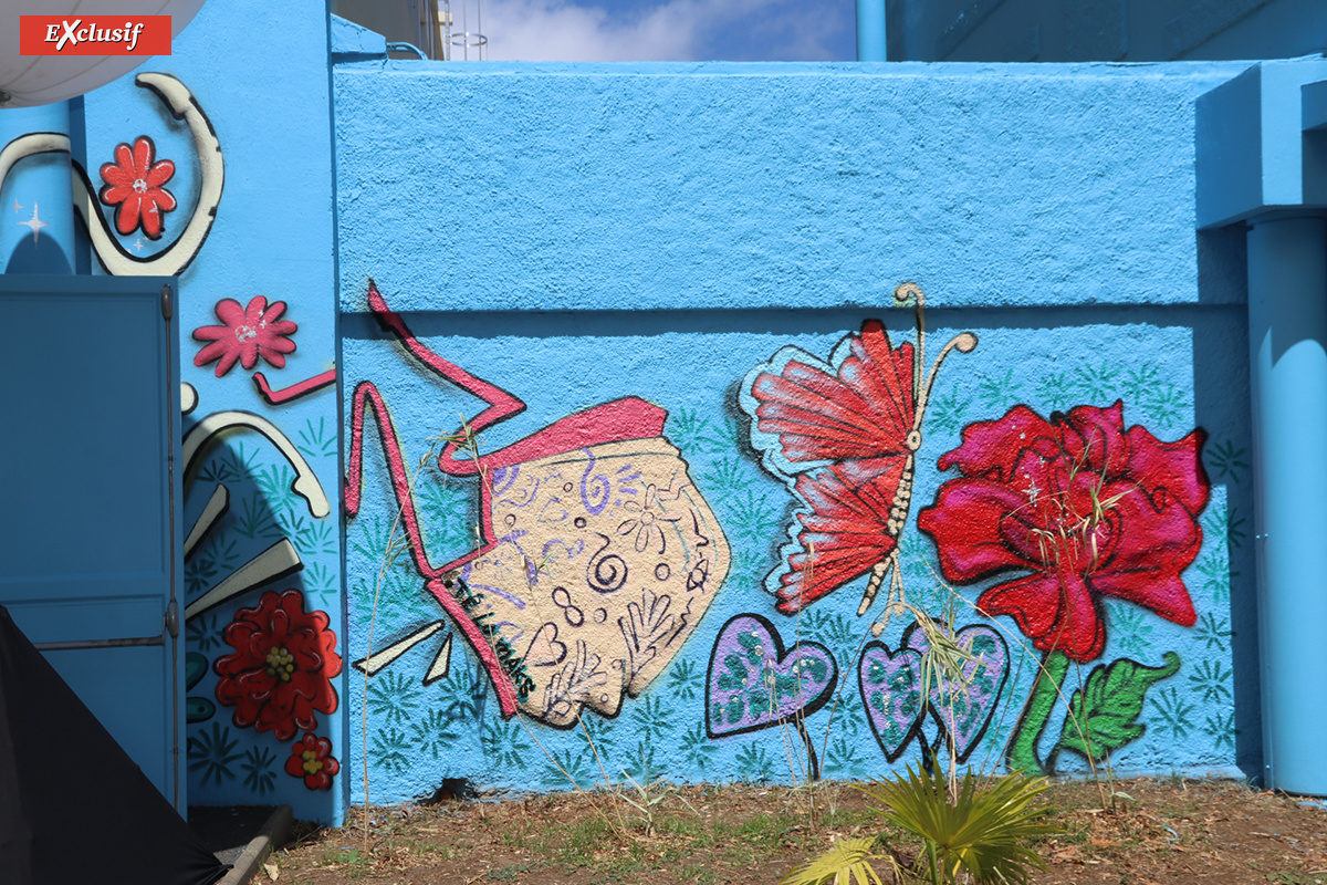 Journée du Bénévolat: une superbe fresque inaugurée à Saint-Denis Journée du Bénévolat: une superbe fresque inaugurée à Saint-Denis