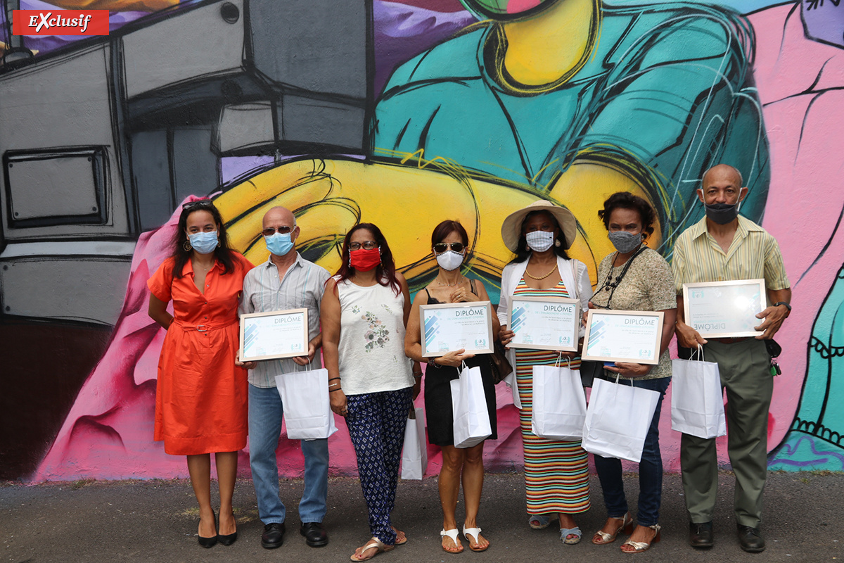 Journée du Bénévolat: une superbe fresque inaugurée à Saint-Denis Journée du Bénévolat: une superbe fresque inaugurée à Saint-Denis